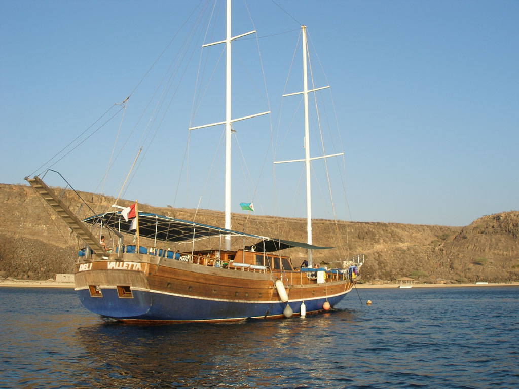 Diving from Djibouti live-aboard