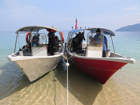 Boats of Tioman Dive Centre